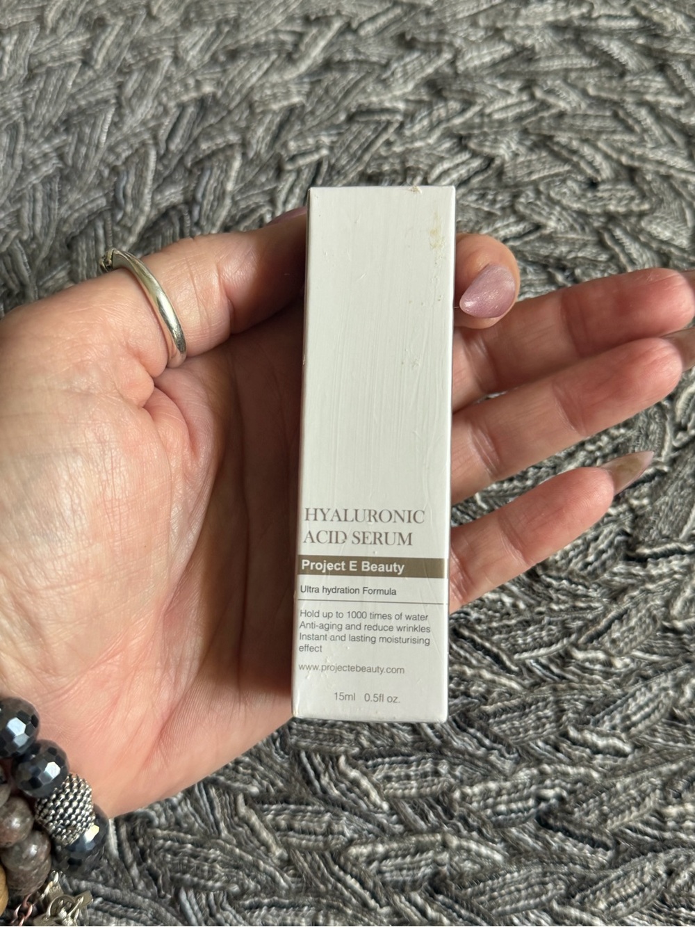 Project E Hyaluronic Acid Serum - White